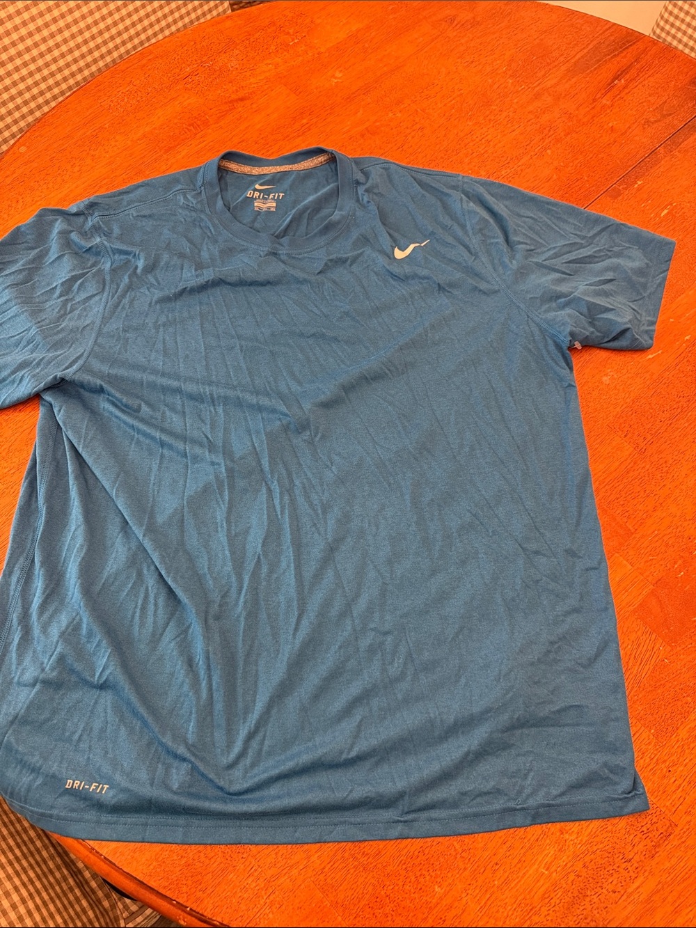 Nike Dri-FIT Men’s Athletic T-Shirt — Blue